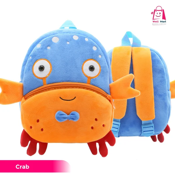 Crab Face Baby Bagpack