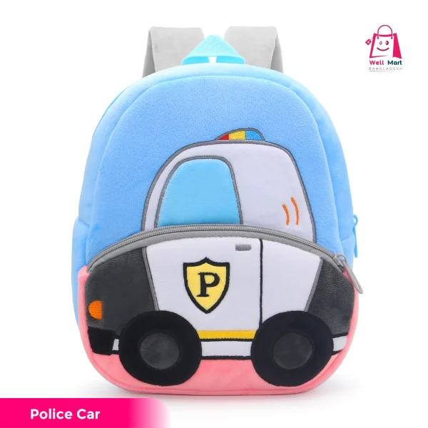Police Car Baby Bagpack
